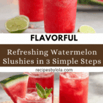 Watermelon Slushie Recipe