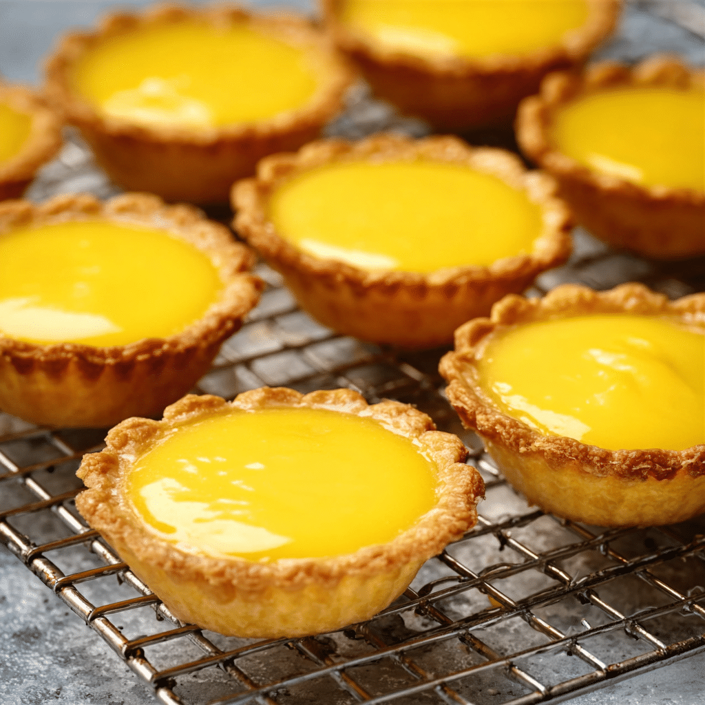 Lemon Curd Tartlets Recipe - Recipe Image