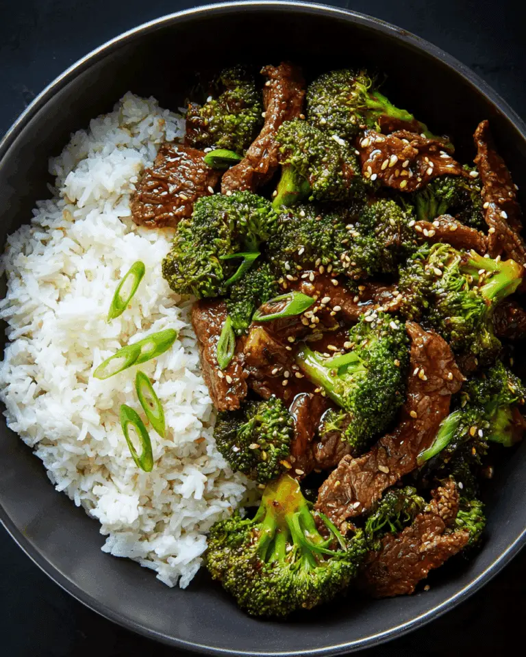 Chinese Beef and Broccoli Recipe
