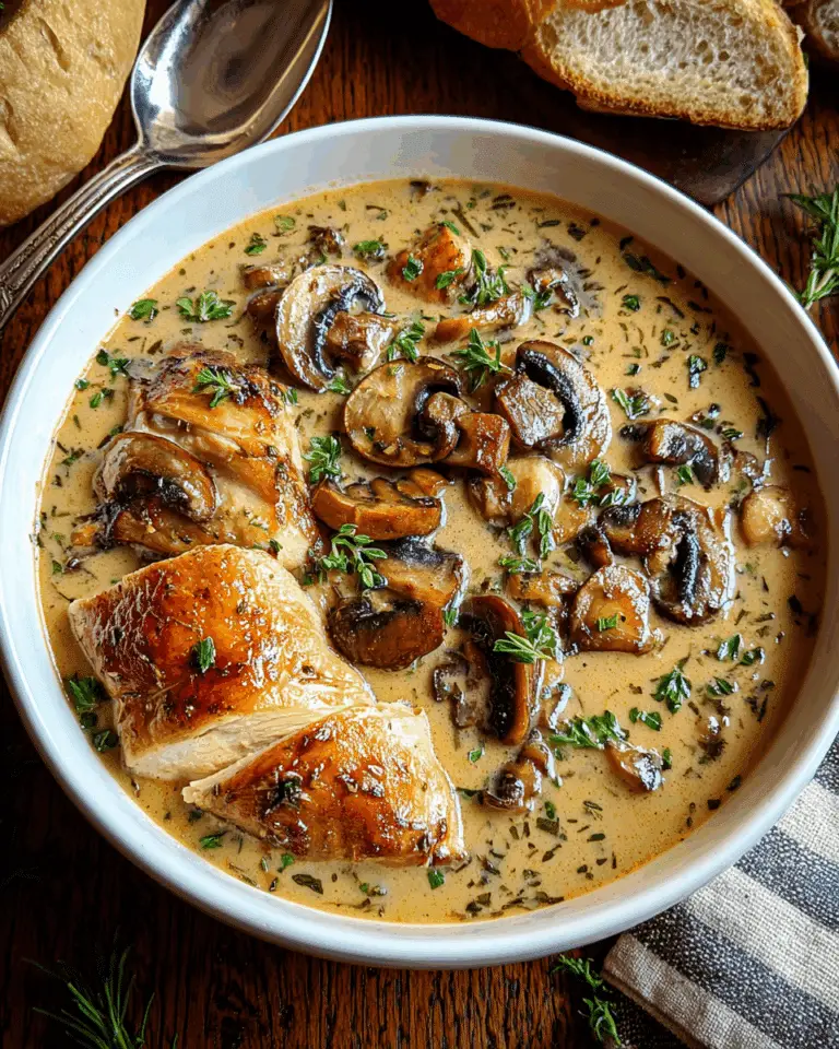 Rotisserie Chicken and Mushroom Soup Recipe