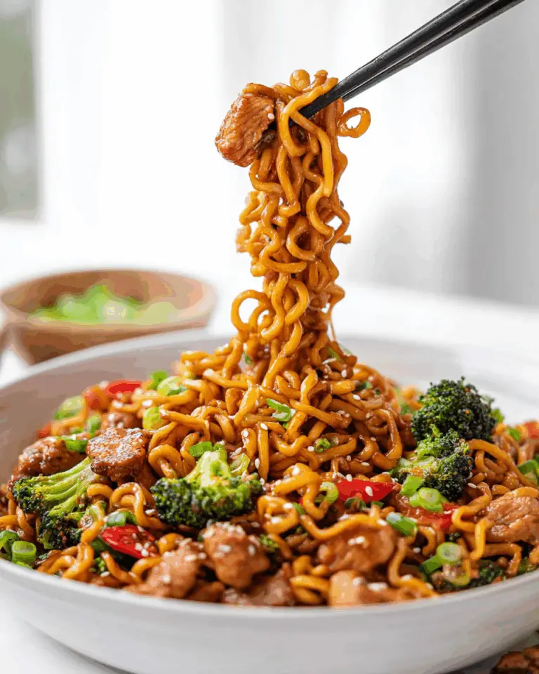 Chicken Ramen Stir Fry Recipe