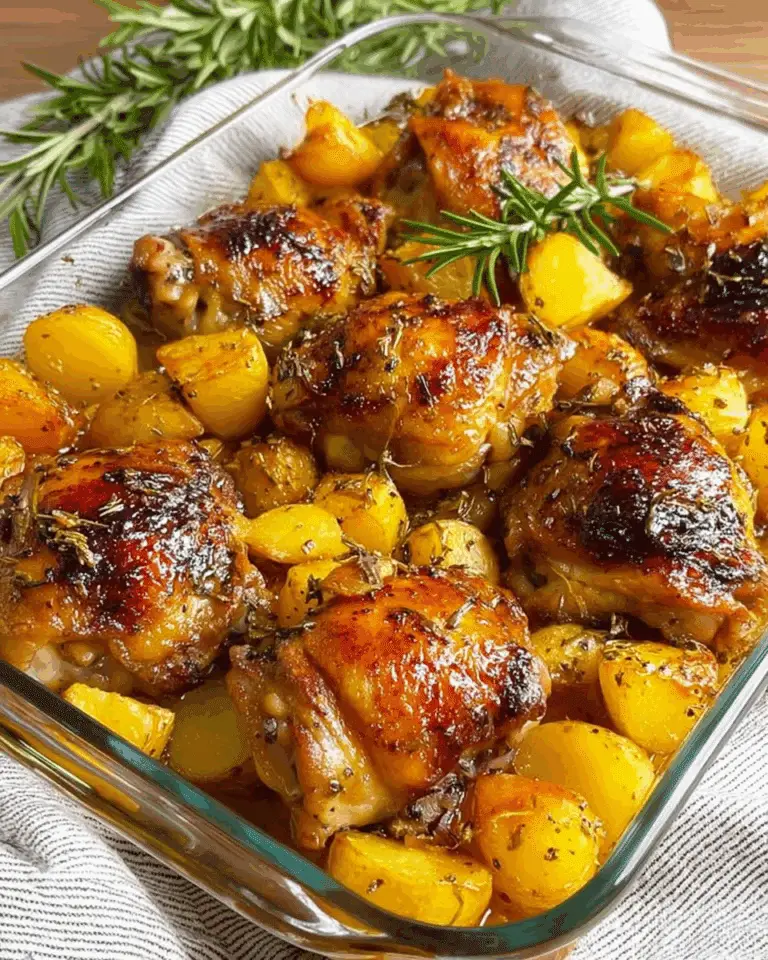 One-Pan Roasted Chicken and Potatoes