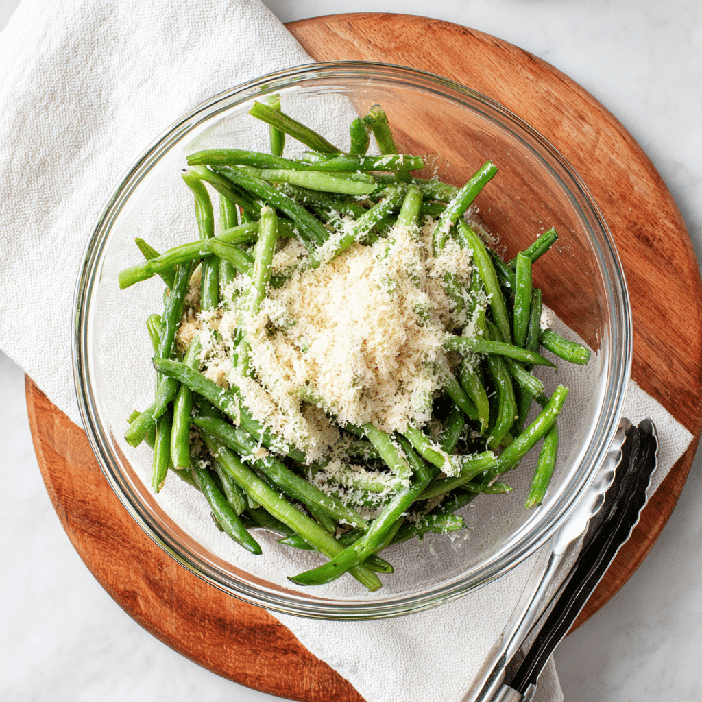Roasted Parmesan Green Beans Recipe - Recipe Image