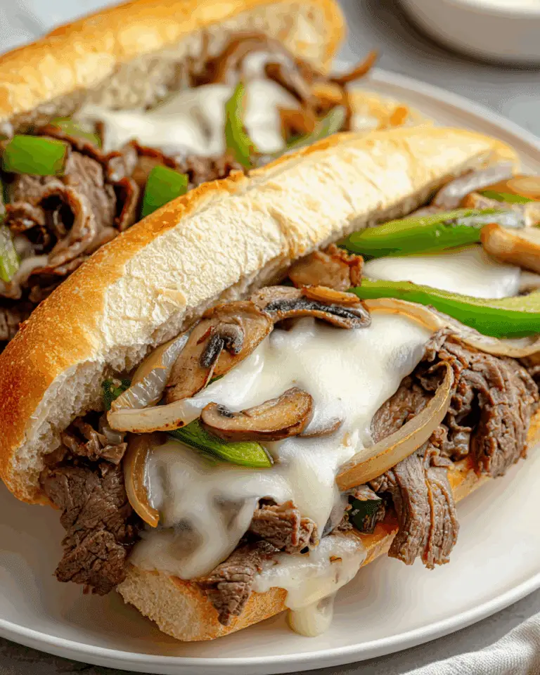 Easy Classic Philly Cheesesteak Recipe