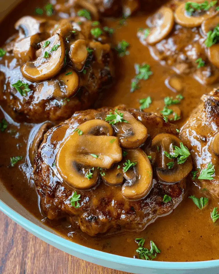 Quick and Easy Salisbury Steak Recipe