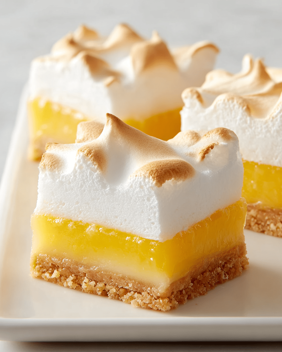 Lemon Meringue Pie Bars Recipe