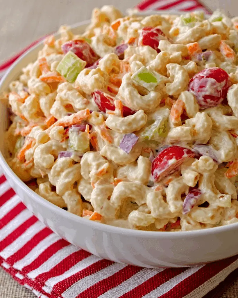 Best Macaroni Salad Recipe with Mayo Recipe