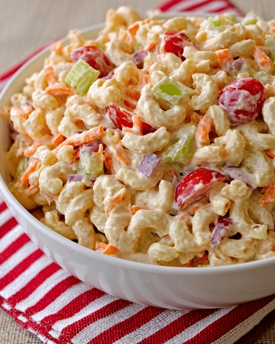 Best Macaroni Salad Recipe with Mayo Recipe