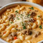 Parmesan Italian Sausage Ditalini Soup Recipe