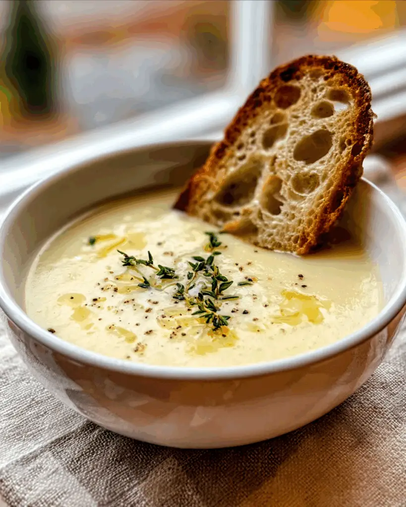 Savory French Garlic Soup Recipe