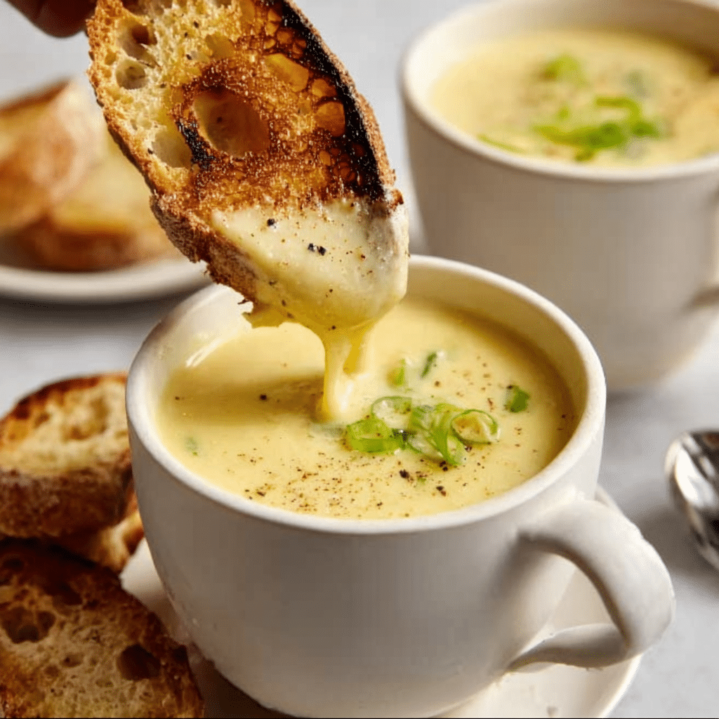 Savory French Garlic Soup Recipe - Recipe Image
