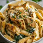 Garlic Parmesan Chicken Pasta Recipe