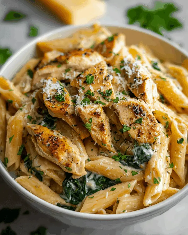 Garlic Parmesan Chicken Pasta Recipe