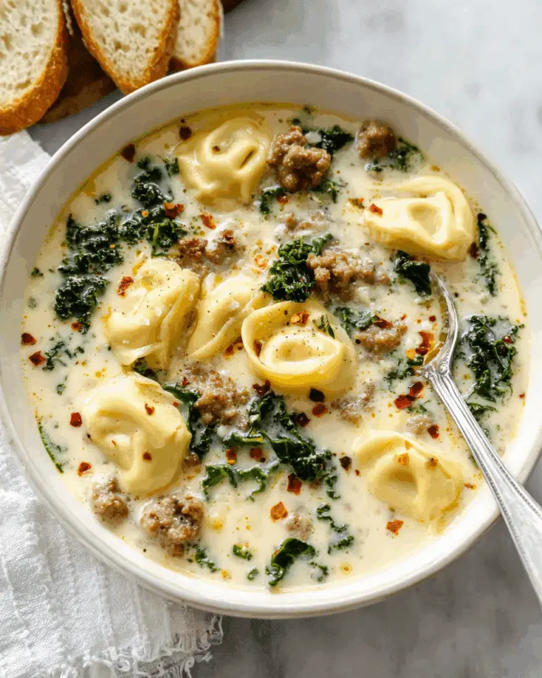 Sausage Tortellini Soup Recipe
