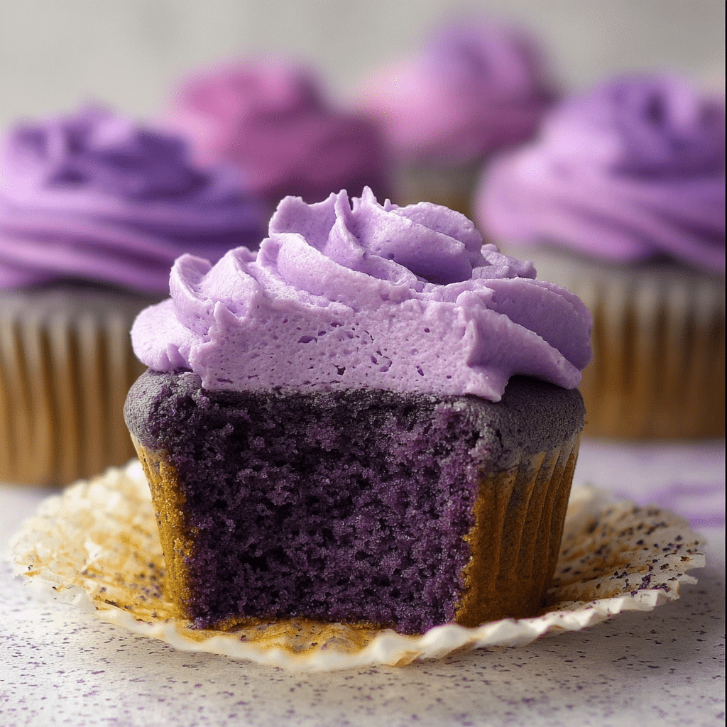 Grape Soda Cupcakes Recipe - Recipe Image