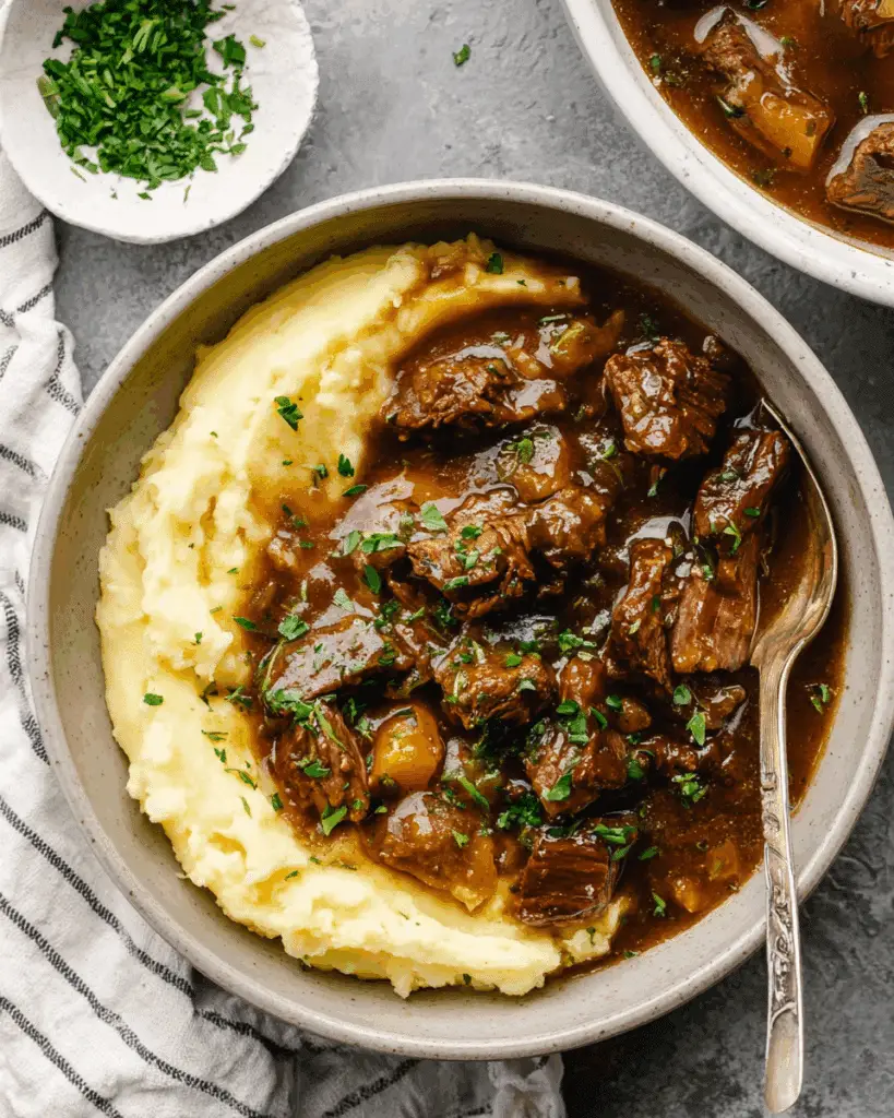 Instant Pot Beef Tips with Gravy Recipe