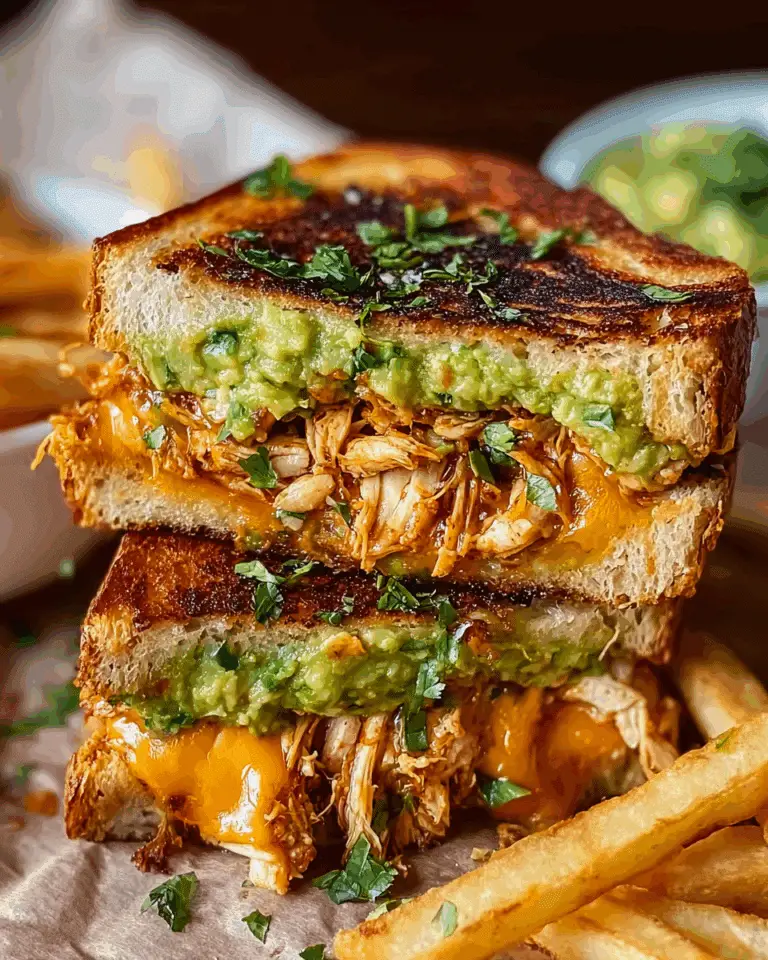 Chicken Avocado Melt Sandwich
