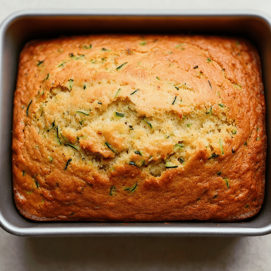 savory zucchini cheddar quick bread Recipe - Recipe Image