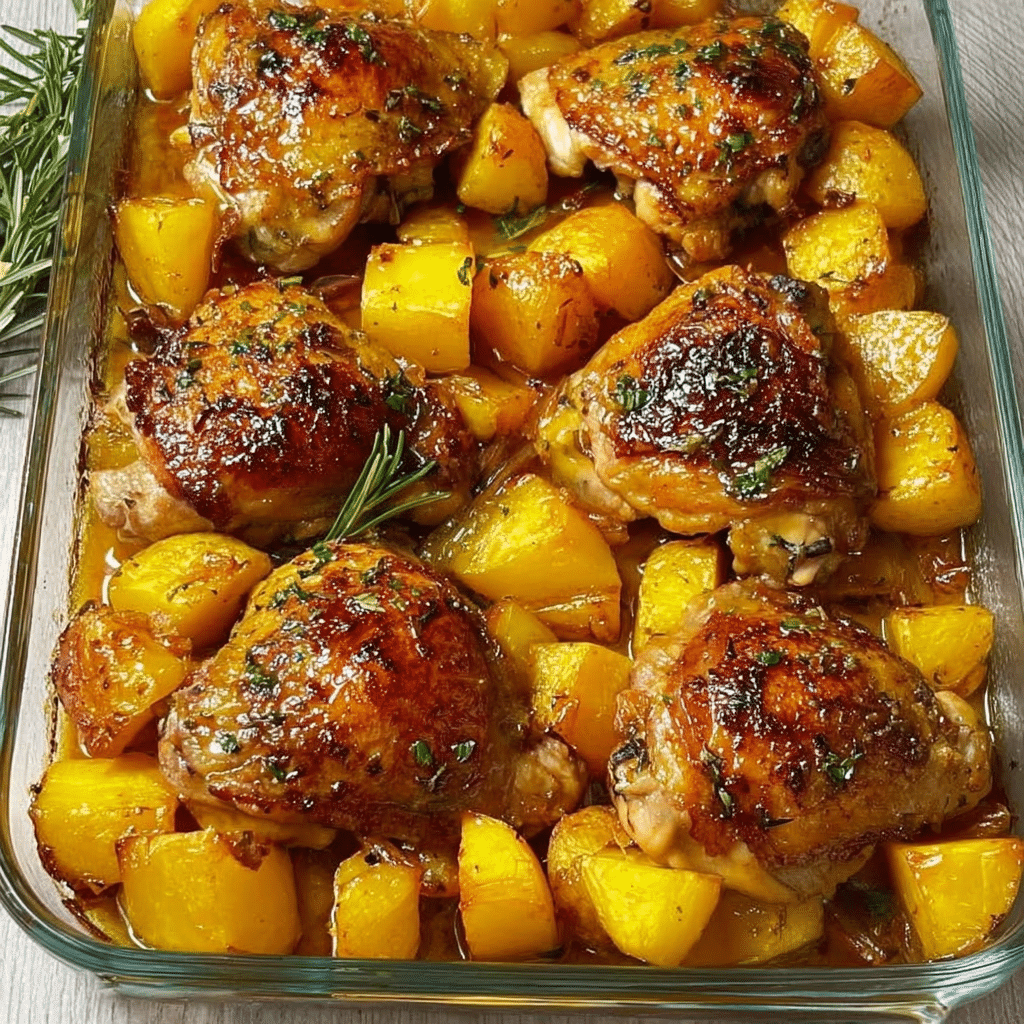One-Pan Roasted Chicken and Potatoes