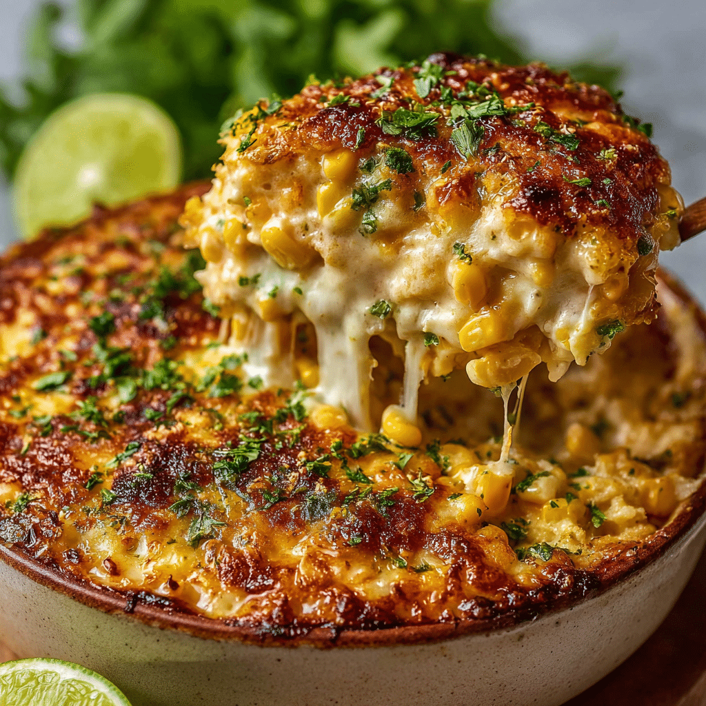 Street Corn Chicken Casserol Recipe - Recipe Image