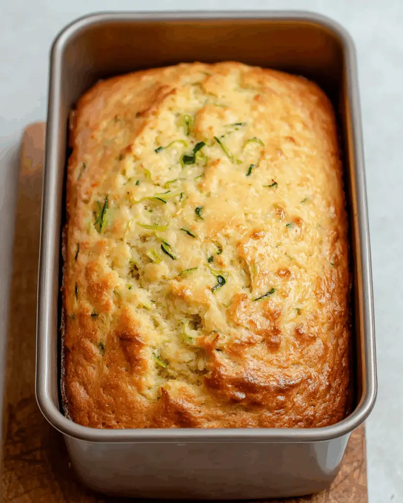 savory zucchini cheddar quick bread Recipe