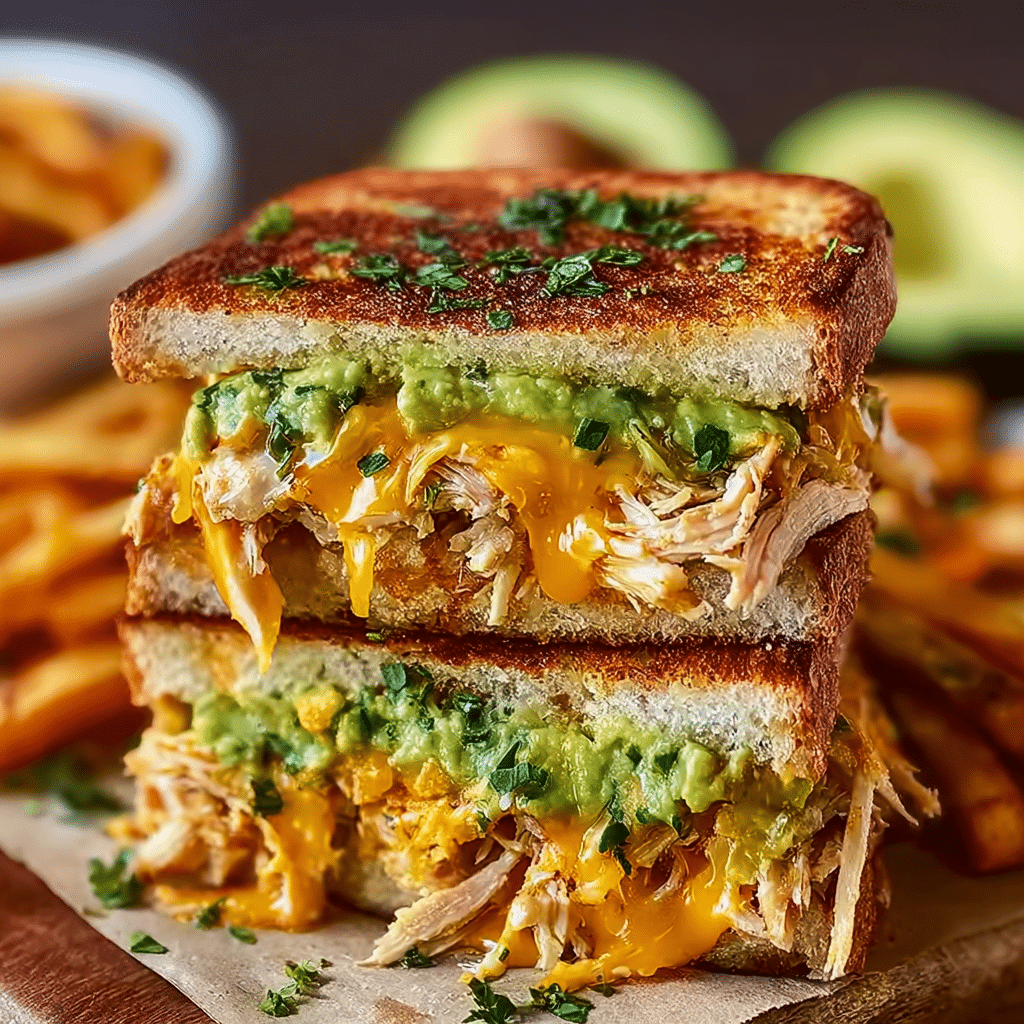 Chicken Avocado Melt Sandwich