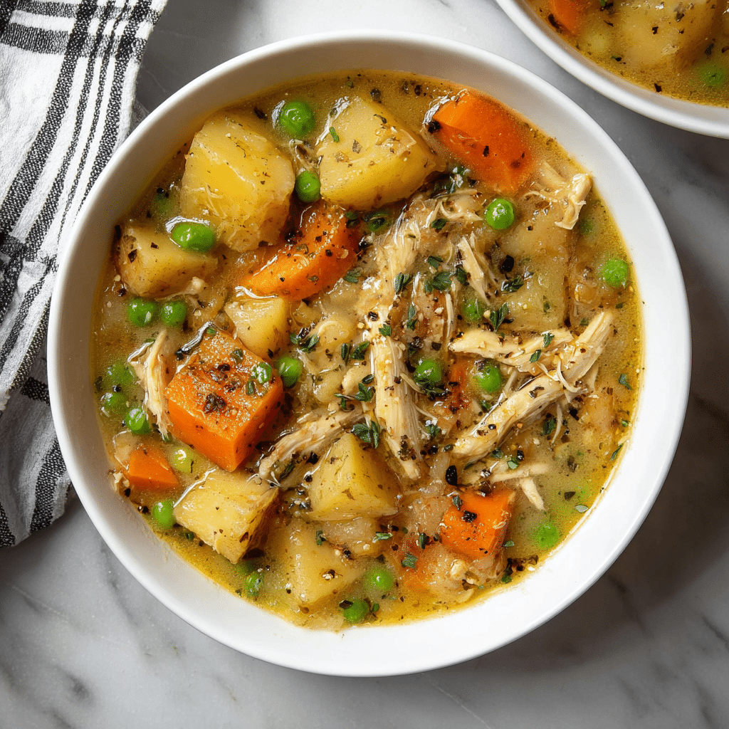 Slow Cooker Chicken Stew Recipe - Recipe Image