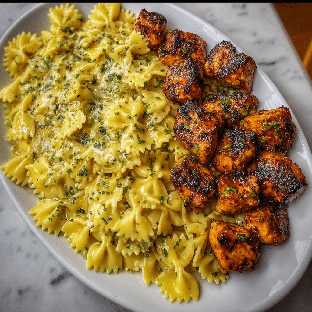 The Best Cajun Chicken Bowties in Creamy Mozzarella Sauce Recipe 6 The Best Cajun Chicken Bowties in Creamy Mozzarella Sauce Recipe - Recipe Image