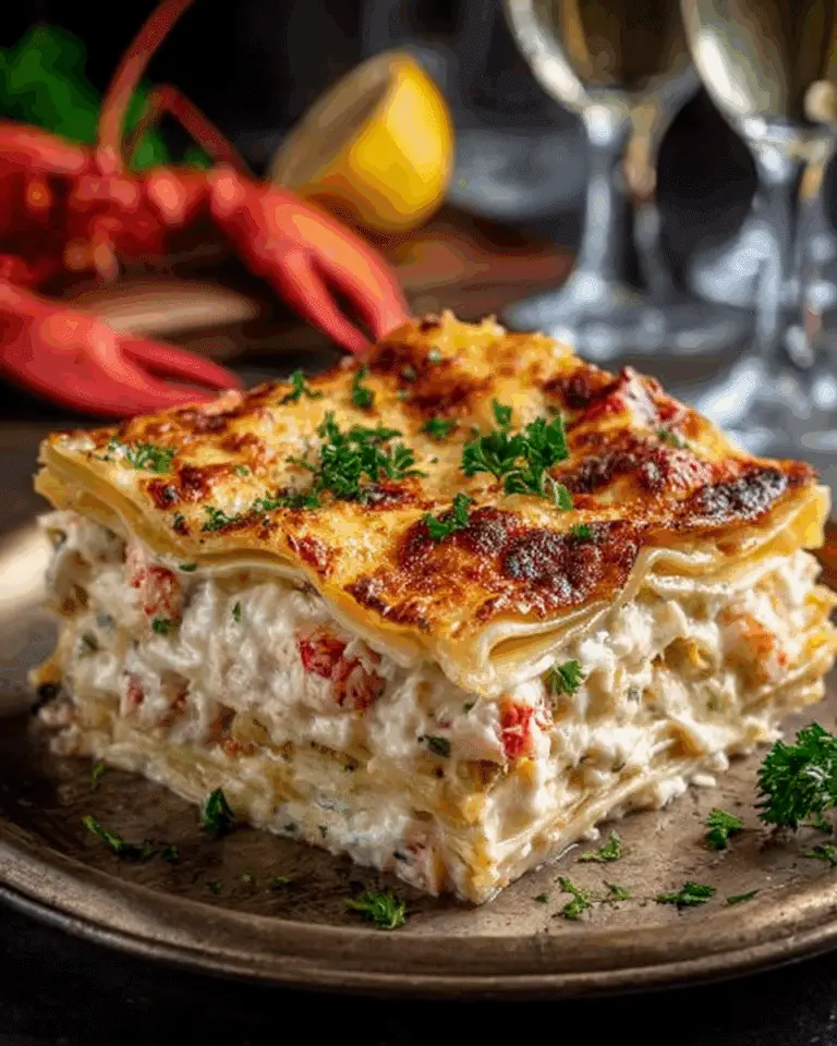 Seafood Lasagna With Shrimp And Crab Recipe