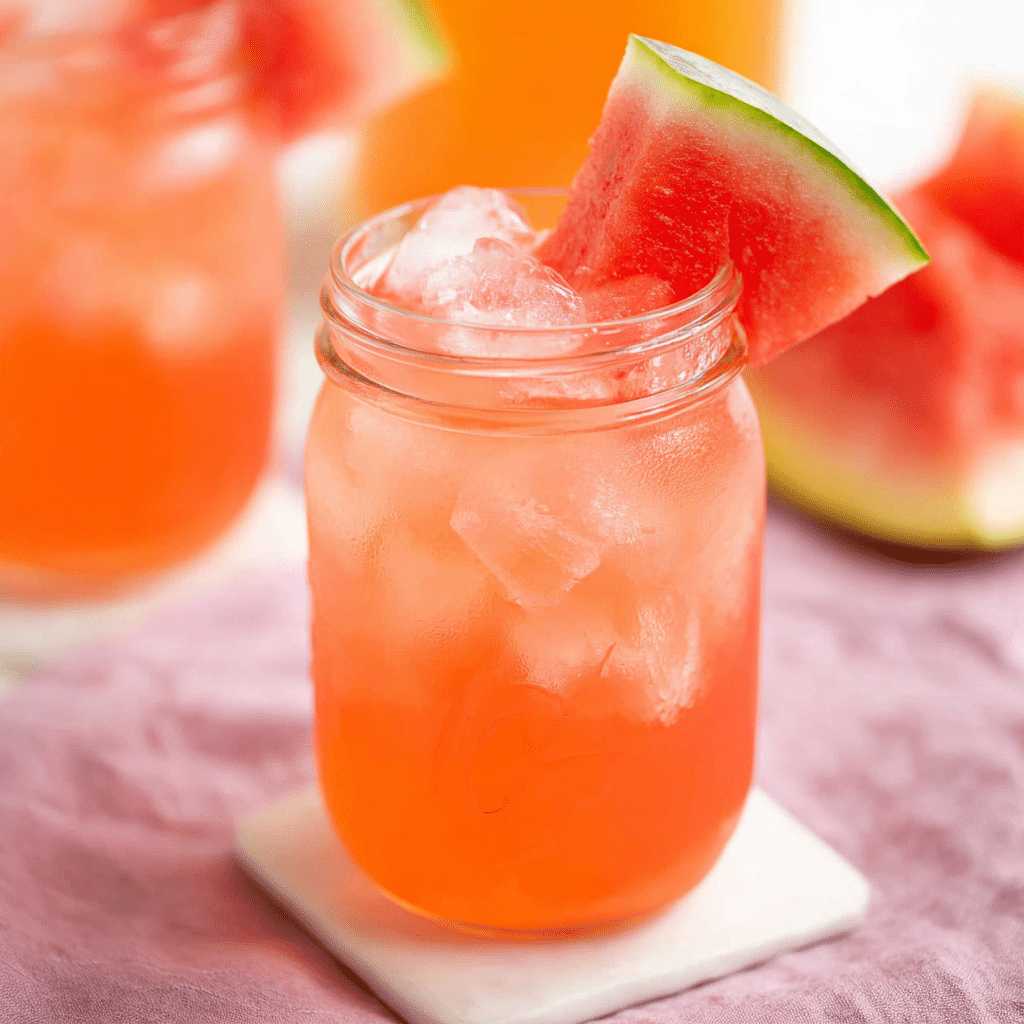 Homemade Watermelon Lemonade Recipe - Recipe Image