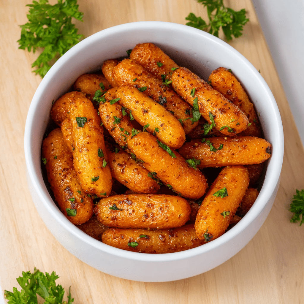 Air Fryer Baby Carrots Recipe - Recipe Image