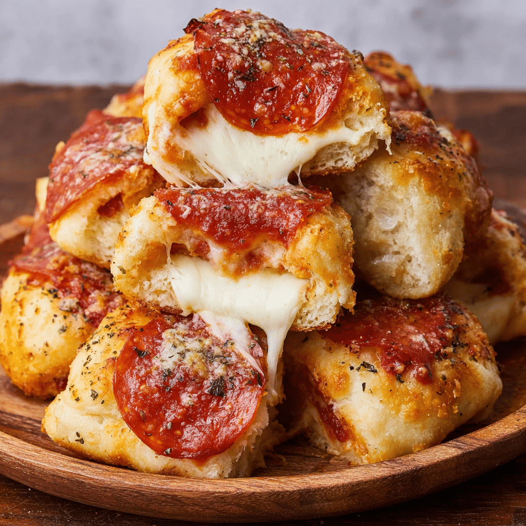 stuffed crust pizza snacks Recipe - Recipe Image