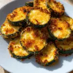 CRISPY PARMESAN ZUCCHINI ROUNDS RECIPE YOU’LL LOVE! Recipe