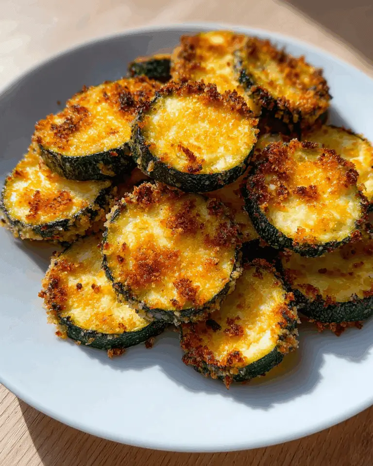 CRISPY PARMESAN ZUCCHINI ROUNDS RECIPE YOU’LL LOVE! Recipe