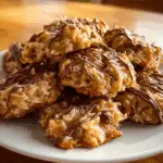 No-Bake Coconut Pecan Praline Cookies Recipe