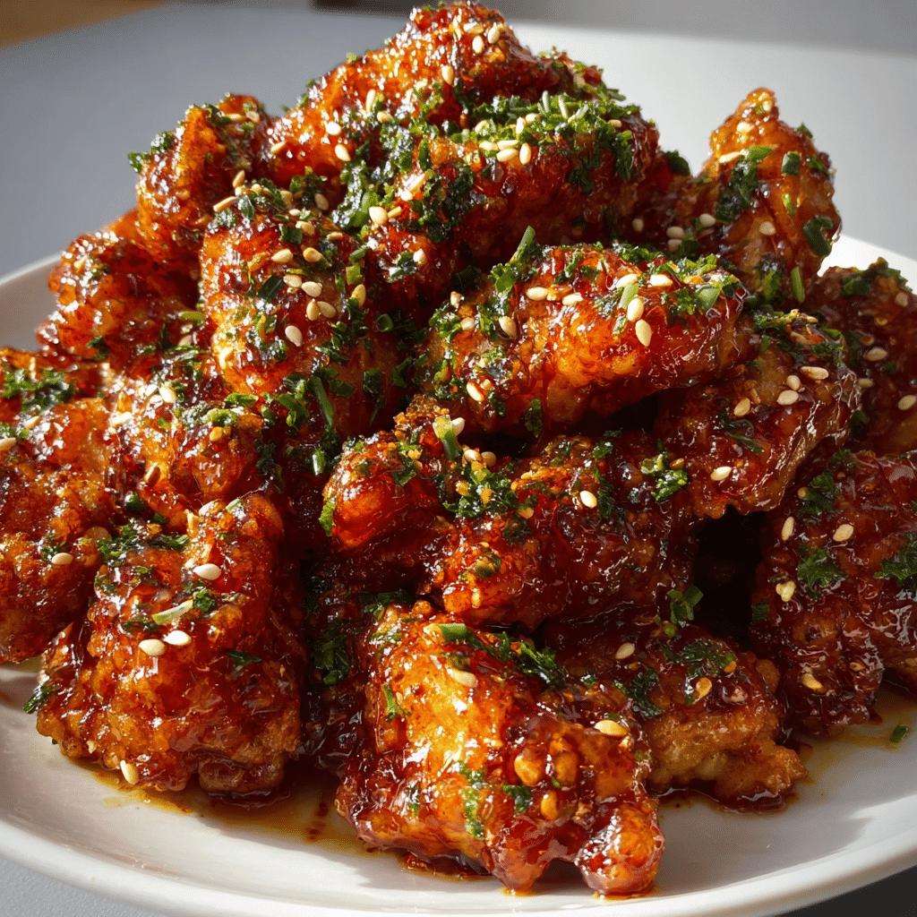 Crispy Chinese Honey Garlic Chicken That Will Amaze You Recipe - Recipe Image
