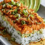 TERIYAKI SALMON SUSHI BAKE FOR TWO Recipe