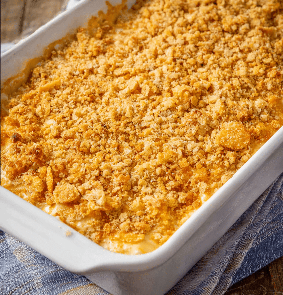 Creamy Ritz Chicken and Rice Casserole Recipe 4 Creamy Ritz Chicken and Rice Casserole Recipe