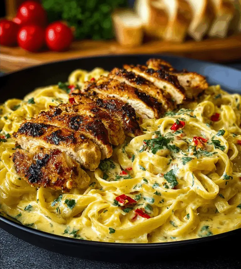 velveeta chicken linguine in cajun garlic alfredo sauce Recipe