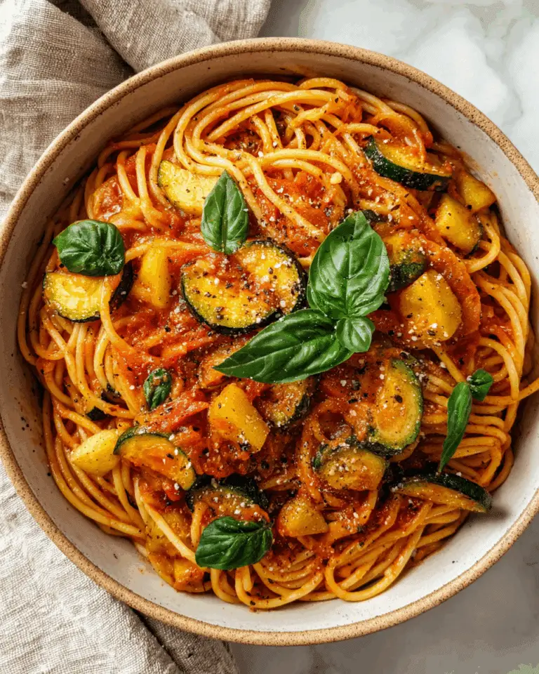 One Pot Veggie Spaghetti: An Incredible Ultimate Recipe