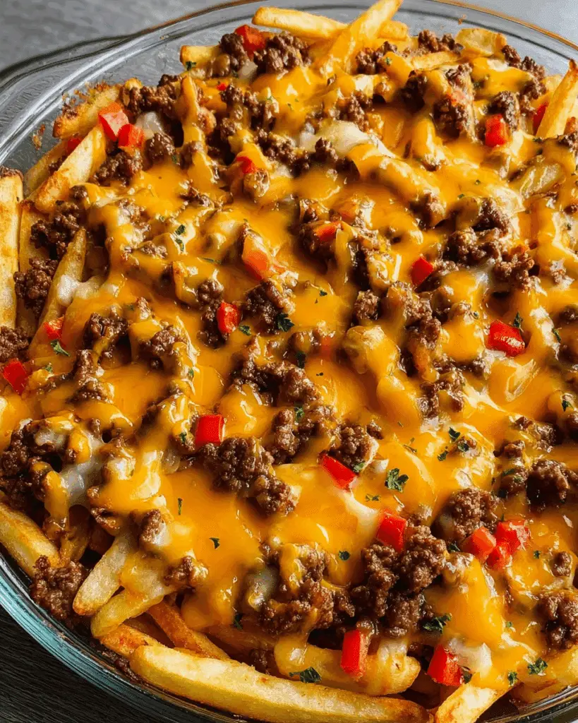 Cheeseburger French Fry Casserole Recipe