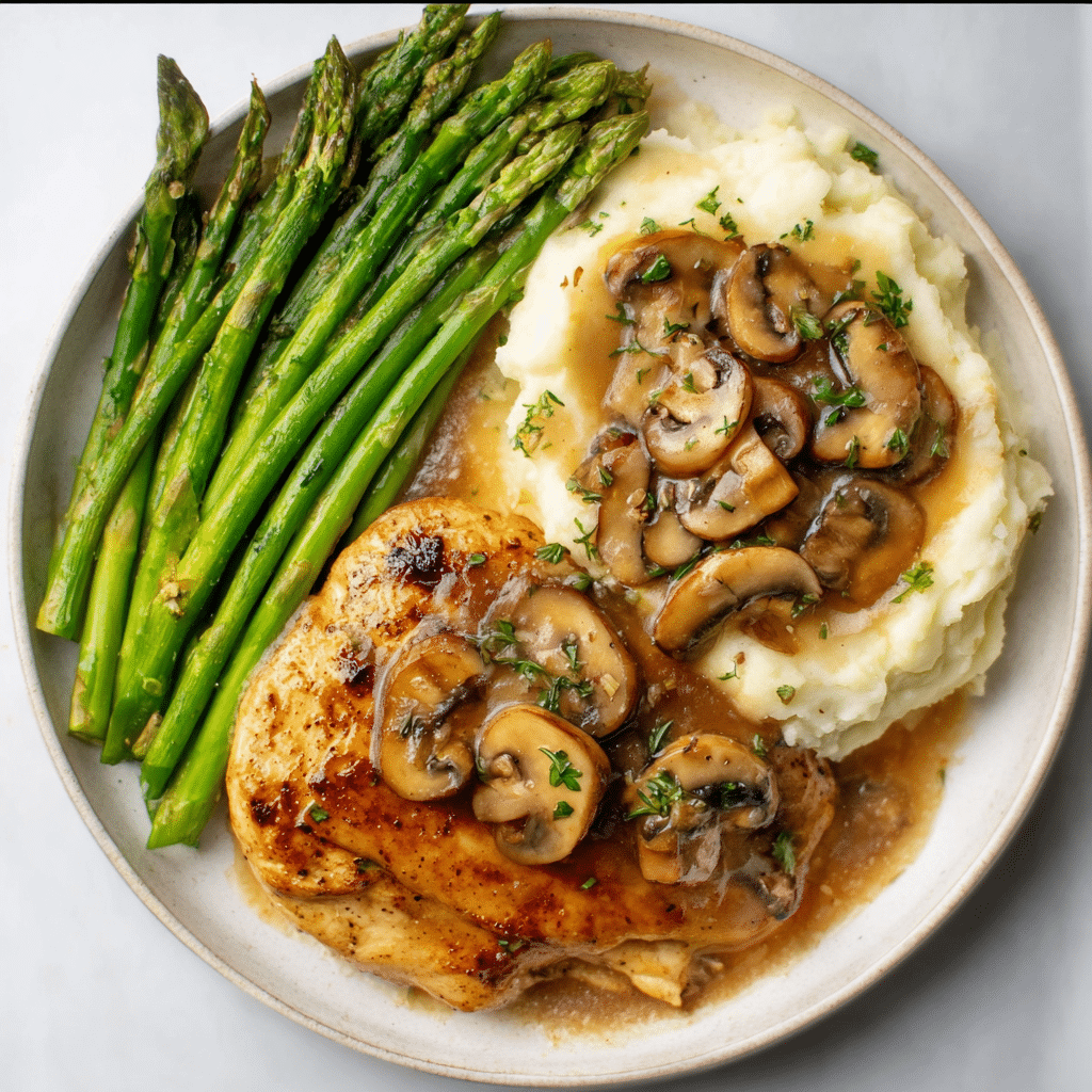 Slow Cooker Chicken Marsala Recipe - Recipe Image