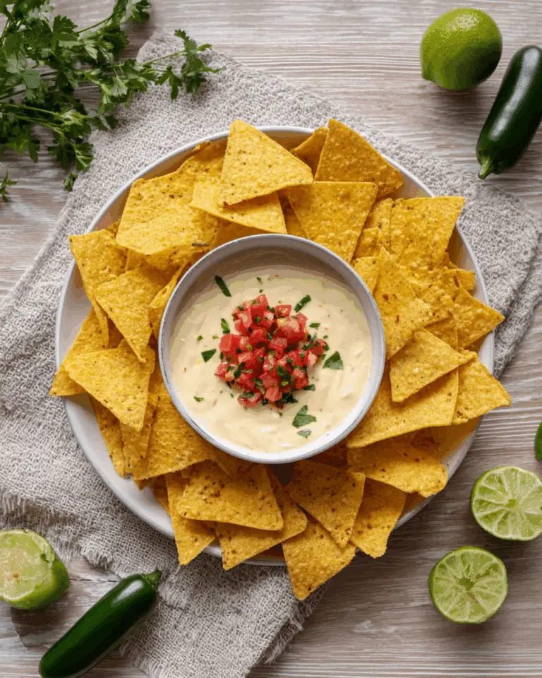 Restaurant Style White Cheese Dip Recipe