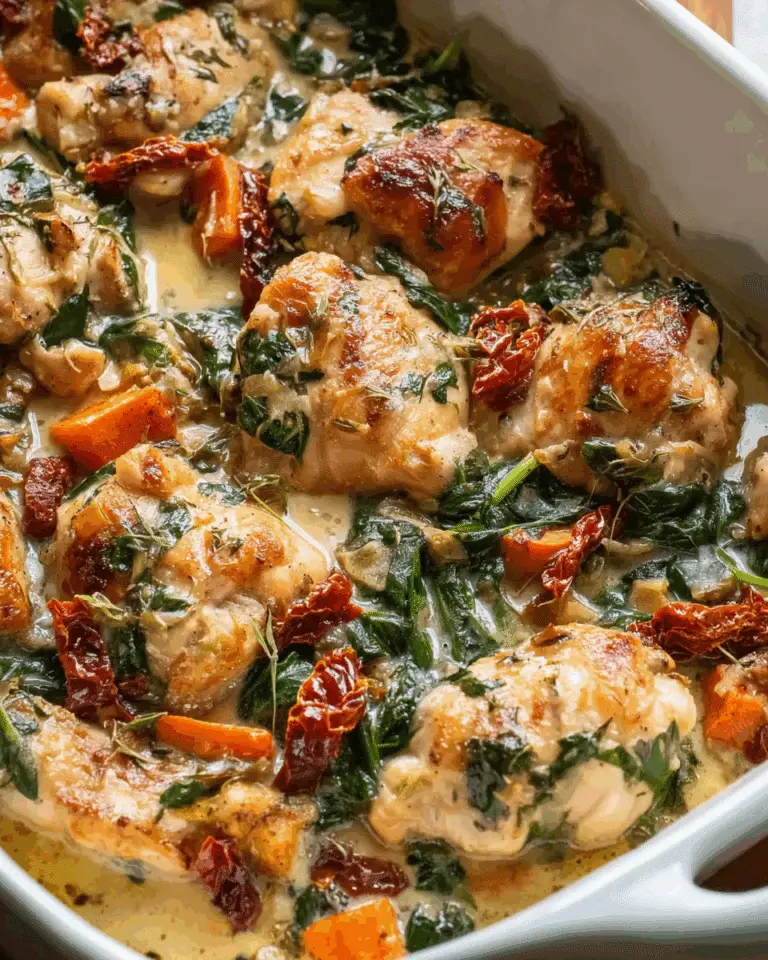 Easy Instant Pot Tuscan Chicken Recipe
