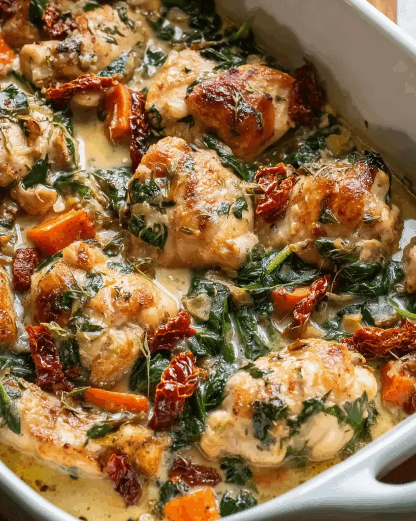 Easy Instant Pot Tuscan Chicken Recipe