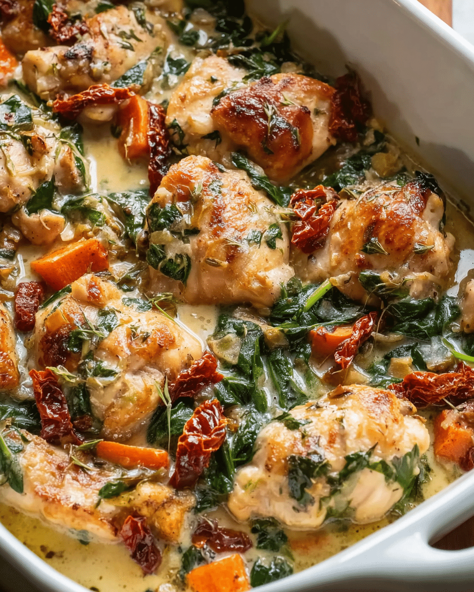 Easy Instant Pot Tuscan Chicken Recipe