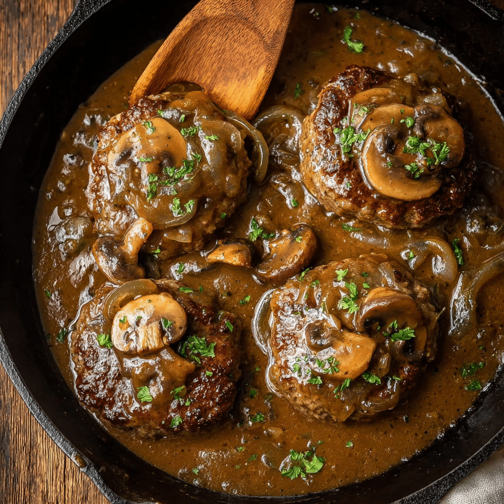 30 Minute Salisbury Steak Recipe - Recipe Image