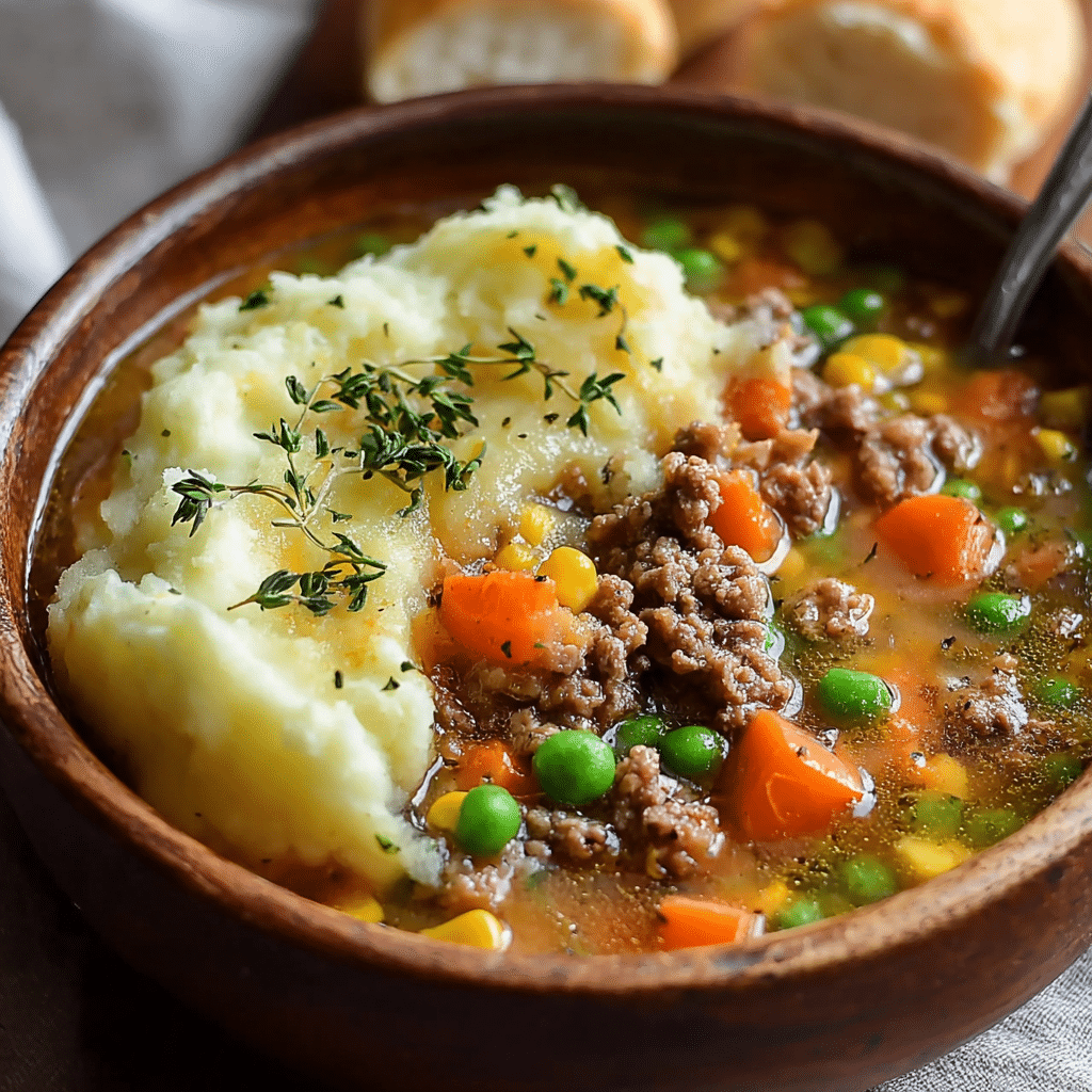 Hearty Shepherd's Pie Soup Recipe - Recipe Image