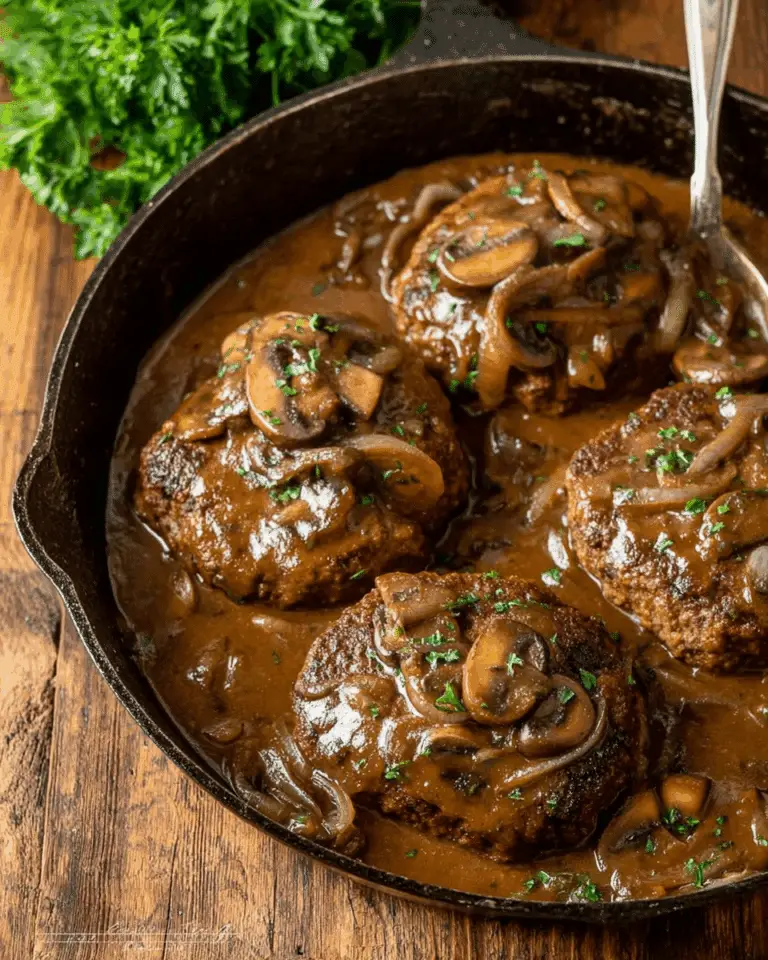 30 Minute Salisbury Steak Recipe