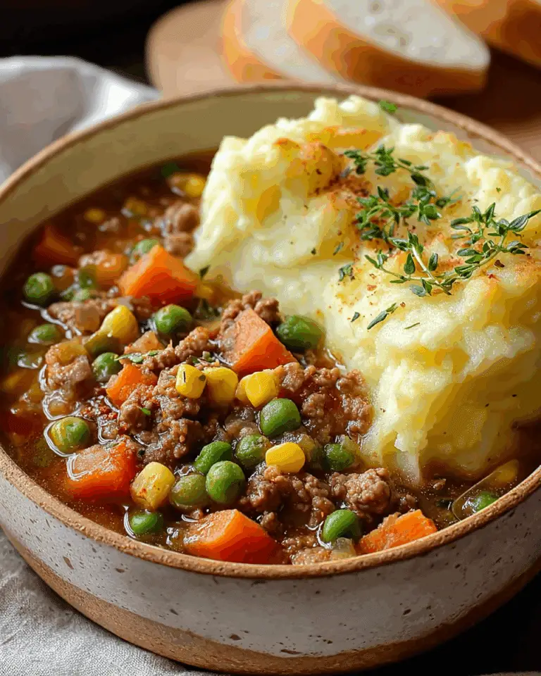 Hearty Shepherd's Pie Soup Recipe